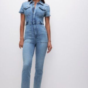 FIT FOR SUCCESS JUMPSUIT BOOTCUT - GOOD AMERICAN - NWT